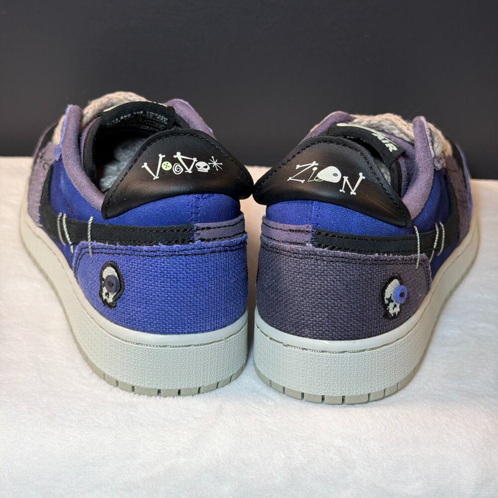 Zion Williamson x Jordan 1 Retro Low OG 'Voodoo Alternate' | IH2725500 | 7Y/8.5W - Picture 2 of 16